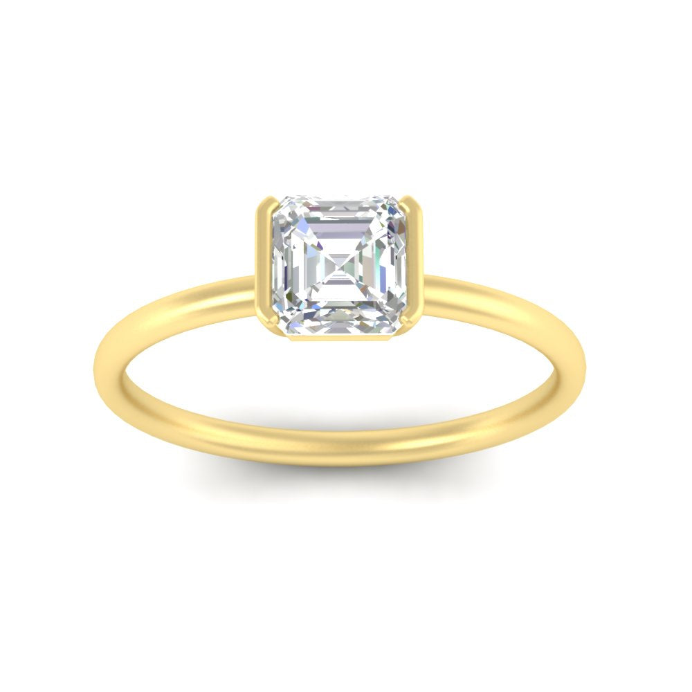 half-bezel-asscher-cut-solitaire-engagement-ring-in-yellow-gold-fd11525asr-nl-yg