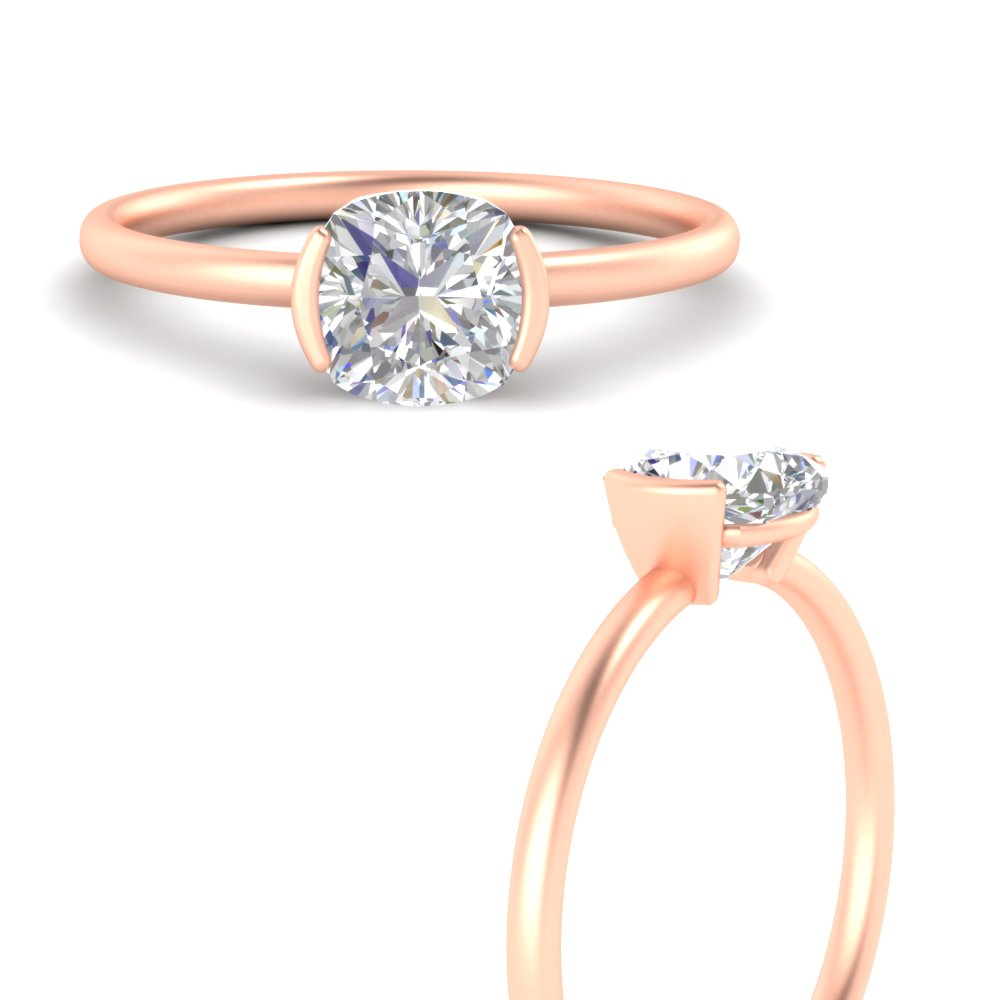half-bezel-cushion-cut-solitaire-engagement-ring-in-rose-gold-fd11525cur-nl-rg