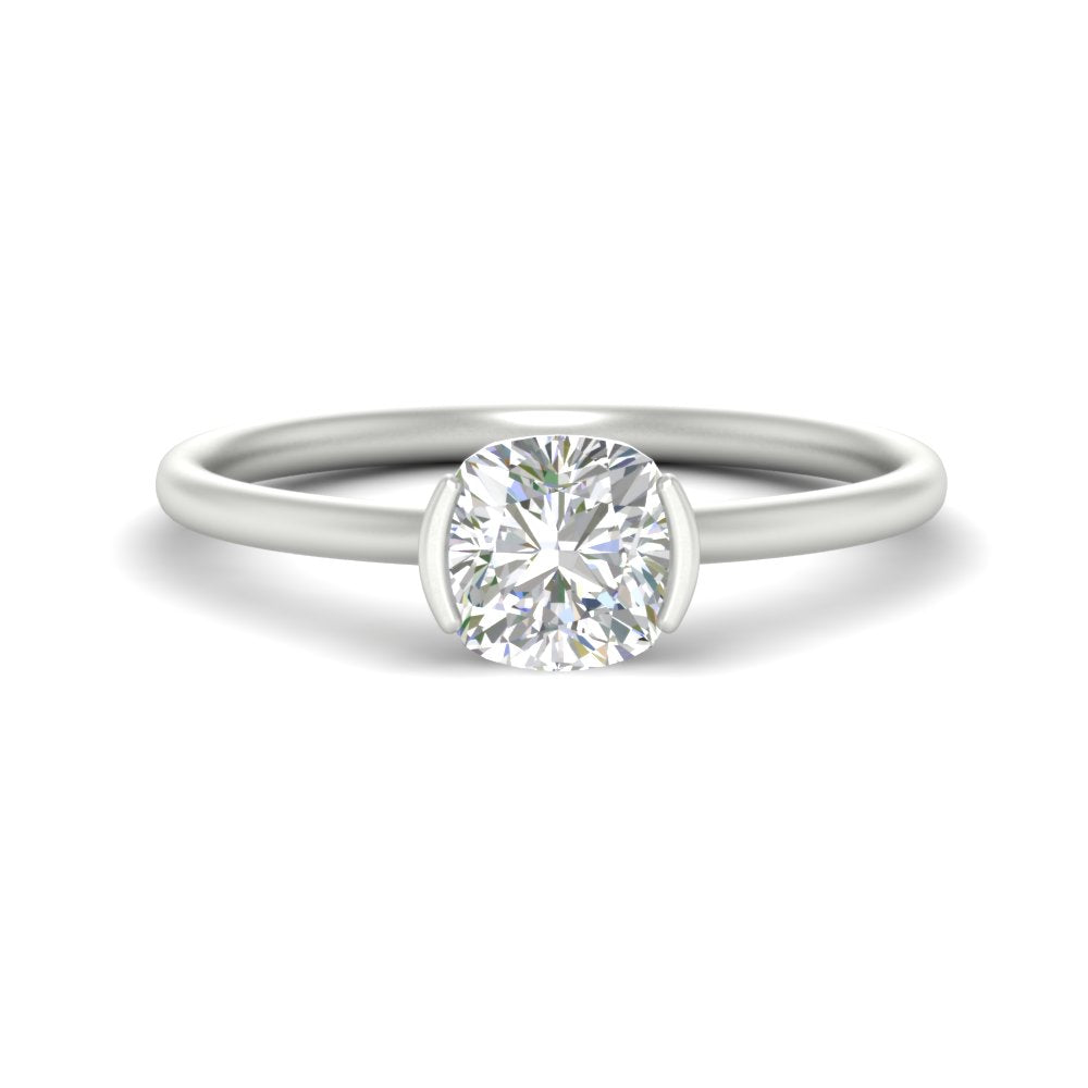 half-bezel-cushion-cut-solitaire-engagement-ring-in-white-gold-fd11525cur-nl-wg