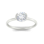 Load image into Gallery viewer, half-bezel-cushion-cut-solitaire-engagement-ring-in-white-gold-fd11525cur-nl-wg
