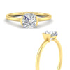 Load image into Gallery viewer, half-bezel-cushion-cut-solitaire-engagement-ring-in-yellow-gold-fd11525cur-nl-yg