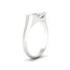 Load image into Gallery viewer, Half Bezel East West Oval Engagement Ring