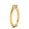 Thumbnail 3 - half-bezel-emerald-cut-diamond-engagement-ring-in-yellow-gold-FDENR7239EMRANGLE2-NL-YG