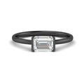 Thumbnail 13 - half-bezel-emerald-cut-solitaire-engagement-ring-in-black-gold-fd11525emr-nl-bg