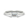 Load image into Gallery viewer, half-bezel-emerald-cut-solitaire-engagement-ring-in-white-gold-fd11525emr-nl-wg