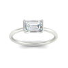 Load image into Gallery viewer, half-bezel-emerald-cut-solitaire-engagement-ring-in-white-gold-fd11525emr-nl-wg
