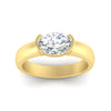 Load image into Gallery viewer, half-bezel-oval-shaped-diamond-east-west-ring-in-yellow-gold-fd11531ovr-nl-yg