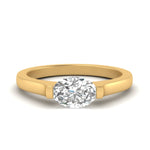 Load image into Gallery viewer, half-bezel-oval-shaped-diamond-engagement-ring-in-yellow-gold-FDENR7239OVR-NL-YG