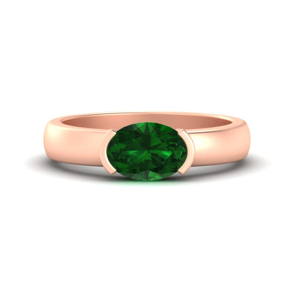 half-bezel-oval-shaped-sapphire-east-west-ring-in-rose-gold-fd11531ovrgsabl-nl-rg