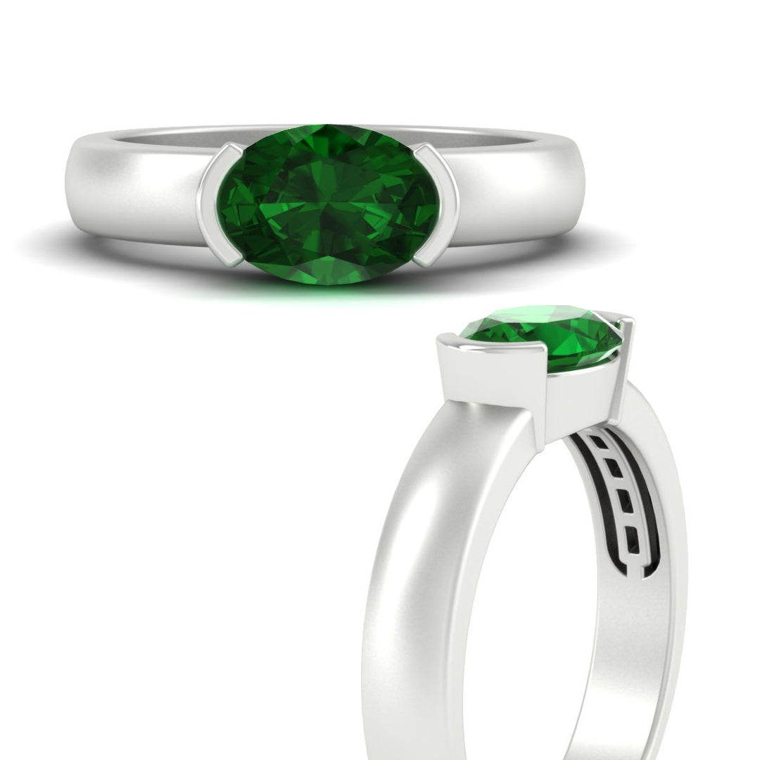 half-bezel-oval-shaped-emerald-east-west-ring-in-white-gold-fd11531ovrgemgr-nl-wg