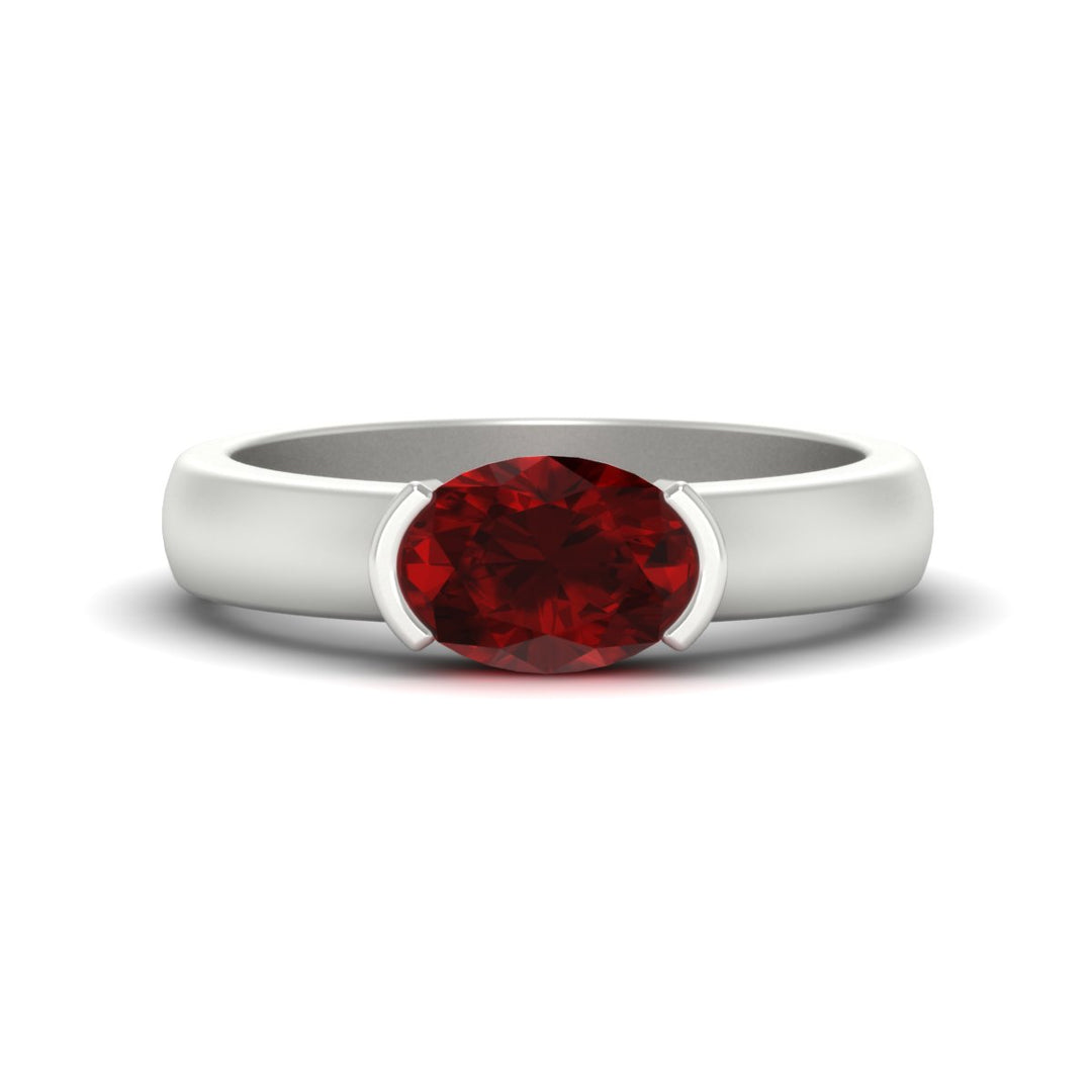 half-bezel-oval-shaped-ruby-east-west-ring-in-white-gold-fd11531ovrgrudr-nl-wg