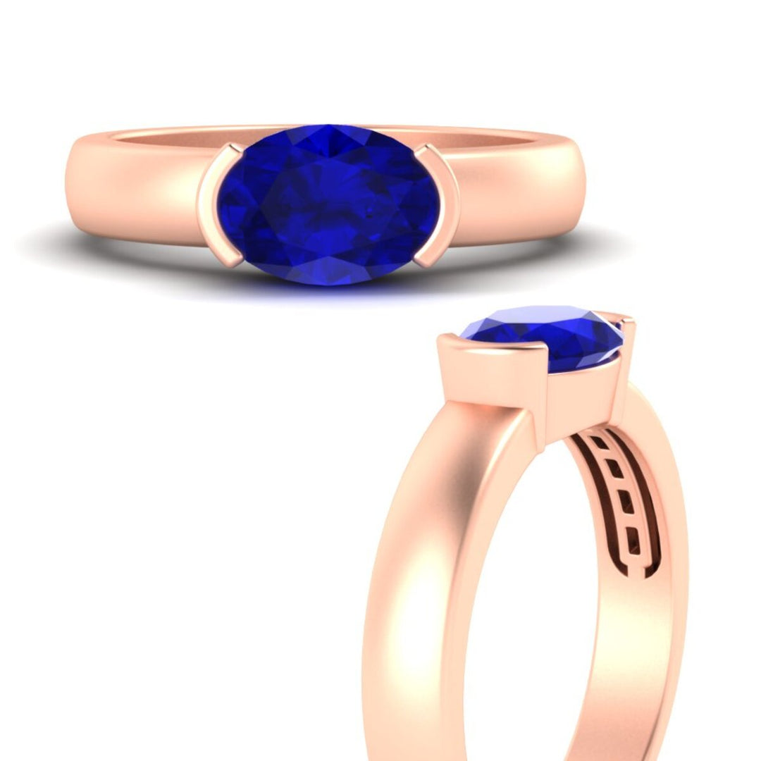 half-bezel-oval-shaped-sapphire-east-west-ring-in-rose-gold-fd11531ovrgsabl-nl-rg