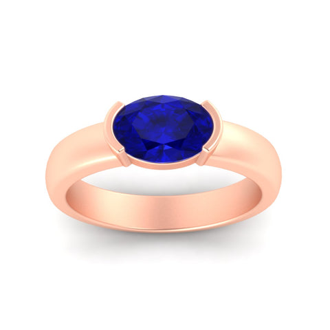 half-bezel-oval-shaped-sapphire-east-west-ring-in-rose-gold-fd11531ovrgsabl-nl-rg