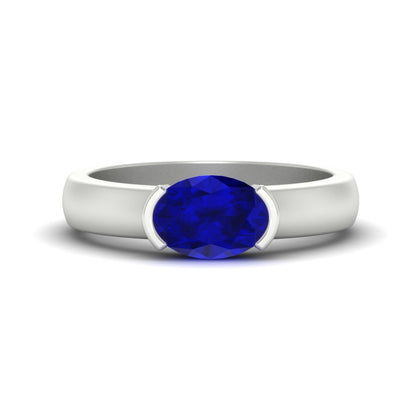 half-bezel-oval-shaped-sapphire-east-west-ring-in-rose-gold-fd11531ovrgsabl-nl-rg