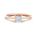 Thumbnail 6 - half-bezel-princess-cut-solitaire-engagement-ring-in-rose-gold-fd11525prr-nl-rg