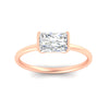 Load image into Gallery viewer, half-bezel-radiant-cut-solitaire-engagement-ring-in-rose-gold-fd11525rar-nl-rg