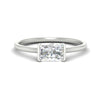 Load image into Gallery viewer, half-bezel-radiant-cut-solitaire-engagement-ring-in-white-gold-fd11525rar-nl-wg