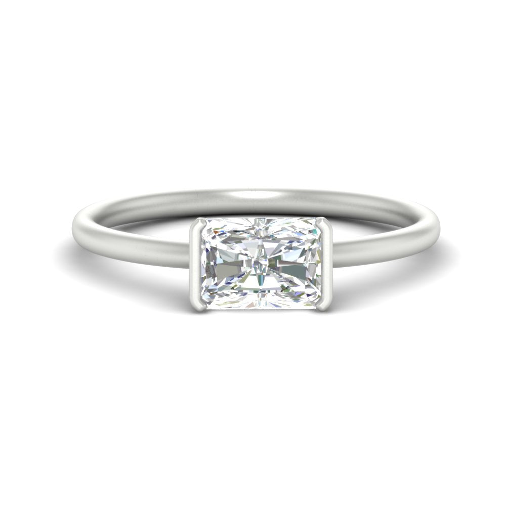 half-bezel-radiant-cut-solitaire-engagement-ring-in-white-gold-fd11525rar-nl-wg