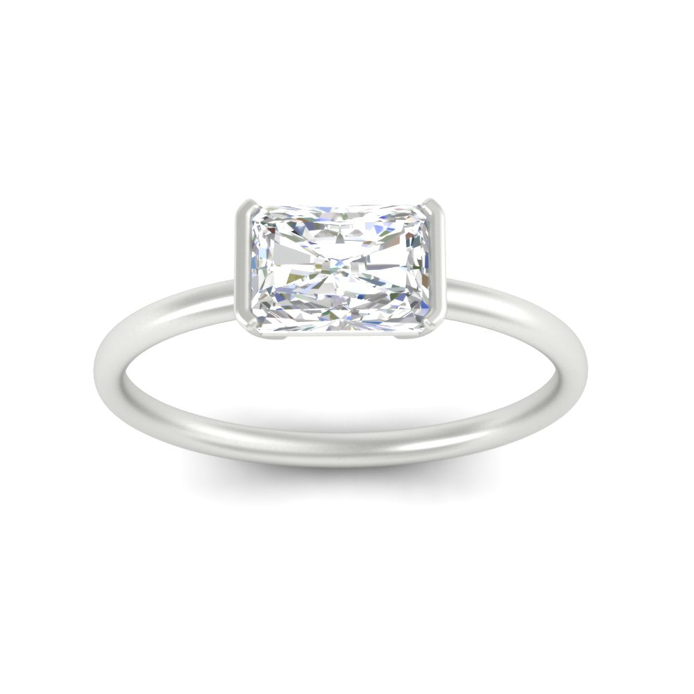 half-bezel-radiant-cut-solitaire-engagement-ring-in-white-gold-fd11525rar-nl-wg