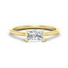 Load image into Gallery viewer, half-bezel-radiant-cut-solitaire-engagement-ring-in-yellow-gold-fd11525rar-nl-yg