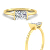 Load image into Gallery viewer, half-bezel-radiant-cut-solitaire-engagement-ring-in-yellow-gold-fd11525rar-nl-yg