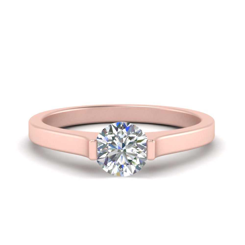 half-bezel-round-cut-diamond-engagement-ring-in-rose-gold-FDENR7239ROR-NL-RG