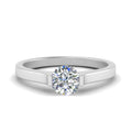 Thumbnail 1 - half-bezel-round-cut-diamond-engagement-ring-in-white-gold-FDENR7239ROR-NL-WG