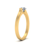 Load image into Gallery viewer, half-bezel-round-cut-diamond-engagement-ring-in-yellow-gold-FDENR7239RORANGLE2-NL-YG
