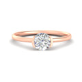 Thumbnail 5 - half-bezel-round-cut-solitaire-engagement-ring-in-rose-gold-fd11525ror-nl-rg