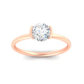 Thumbnail 7 - half-bezel-round-cut-solitaire-engagement-ring-in-rose-gold-fd11525ror-nl-rg