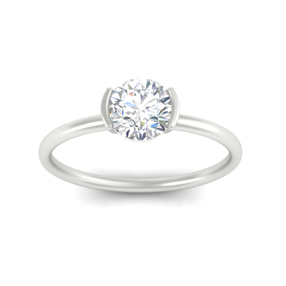 half-bezel-round-cut-solitaire-engagement-ring-in-white-gold-fd11525ror-nl-wg