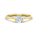 Thumbnail 9 - half-bezel-round-cut-solitaire-engagement-ring-in-yellow-gold-fd11525ror-nl-yg
