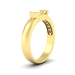 Load image into Gallery viewer, half-bezel-semi-mount-diamond-east-west-ring-in-yellow-gold-fd11531smr-nl-yg
