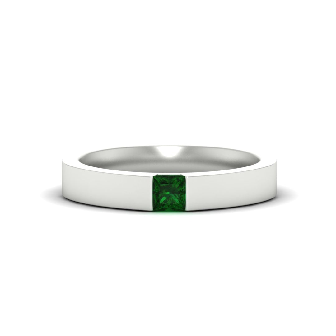 half-bezel-solitaire-princess-mens-comfort-fit-emerald-wedding-ring-in-white-gold-fdm8083prgemgr-nl-wg