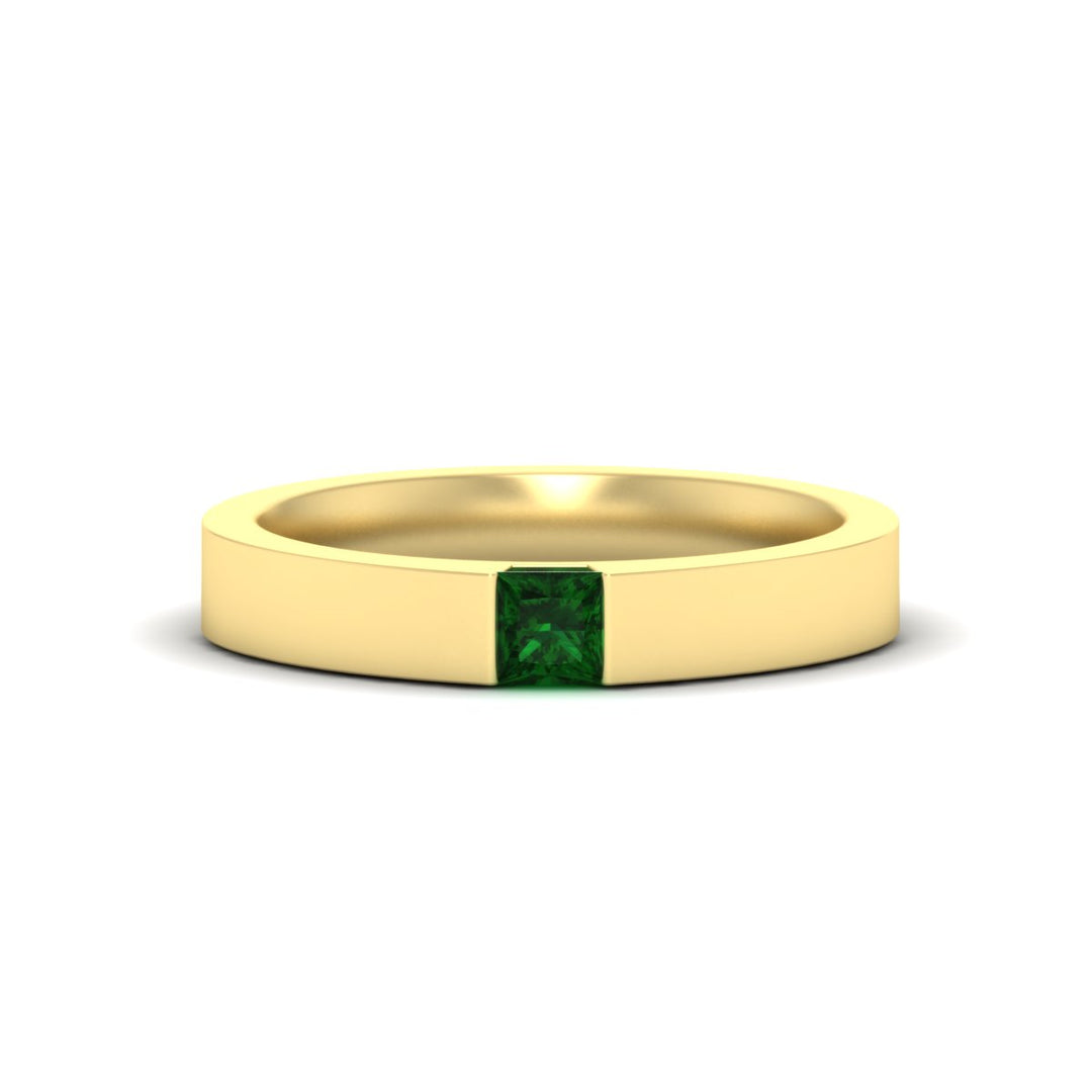 half-bezel-solitaire-princess-mens-comfort-fit-emerald-wedding-ring-in-yellow-gold-fdm8083prgemgr-nl-yg