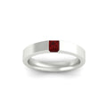 Thumbnail 49 - half-bezel-solitaire-princess-mens-comfort-fit-ruby-wedding-ring-in-white-gold-fdm8083prgrudrangle5-nl-wg