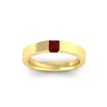 Thumbnail 24 - half-bezel-solitaire-princess-mens-comfort-fit-ruby-wedding-ring-in-yellow-gold-fdm8083prgrudrangle5-nl-yg