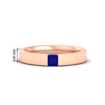 Load image into Gallery viewer, Half Bezel Solitaire Mens Engagement Ring
