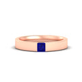 Thumbnail 56 - Half Bezel Solitaire Mens Engagement Ring