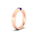 Thumbnail 60 - Half Bezel Solitaire Mens Engagement Ring