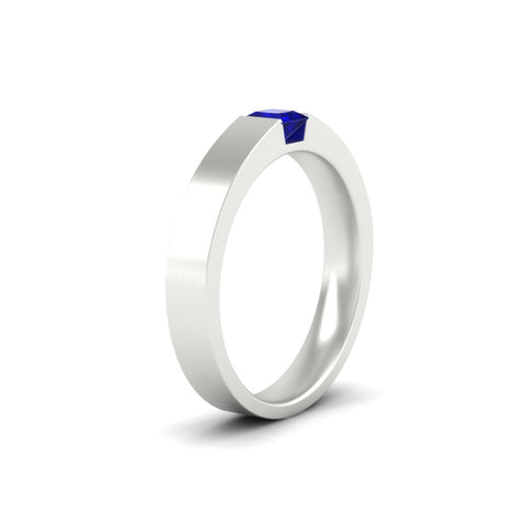 half-bezel-solitaire-princess-mens-comfort-fit-sapphire-wedding-ring-in-white-gold-fdm8083prgsablangle2-nl-wg