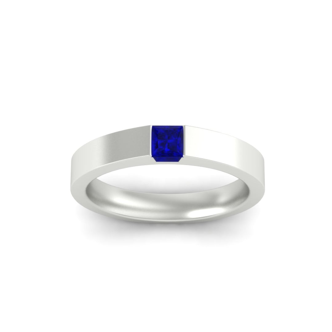 half-bezel-solitaire-princess-mens-comfort-fit-sapphire-wedding-ring-in-white-gold-fdm8083prgsablangle5-nl-wg