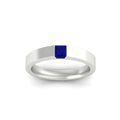 Thumbnail 34 - half-bezel-solitaire-princess-mens-comfort-fit-sapphire-wedding-ring-in-white-gold-fdm8083prgsablangle5-nl-wg