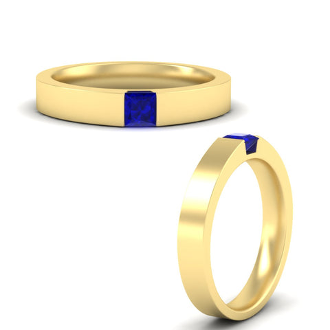 half-bezel-solitaire-princess-mens-comfort-fit-sapphire-wedding-ring-in-yellow-gold-fdm8083prgsablangle3-nl-yg