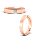 Thumbnail 53 - Half Bezel Solitaire Mens Engagement Ring