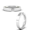 Thumbnail 28 - half-bezel-solitaire-princess-mens-comfort-fit-wedding-ring-in-white-gold-fdm8083prangle3-nl-wg
