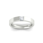 Load image into Gallery viewer, half-bezel-solitaire-princess-mens-comfort-fit-wedding-ring-in-white-gold-fdm8083prangle5-nl-wg

