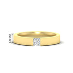 Load image into Gallery viewer, half-bezel-solitaire-princess-mens-comfort-fit-wedding-ring-in-yellow-gold-fdm8083pr-nl-yg-hw
