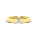 Thumbnail 1 - half-bezel-solitaire-princess-mens-comfort-fit-wedding-ring-in-yellow-gold-fdm8083pr-nl-yg