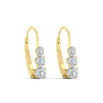 Load image into Gallery viewer, half-carat-3-stone-diamond-earrings-in-yellow-gold-fdear11665angle5-nl-yg.jpg?v=1773039638